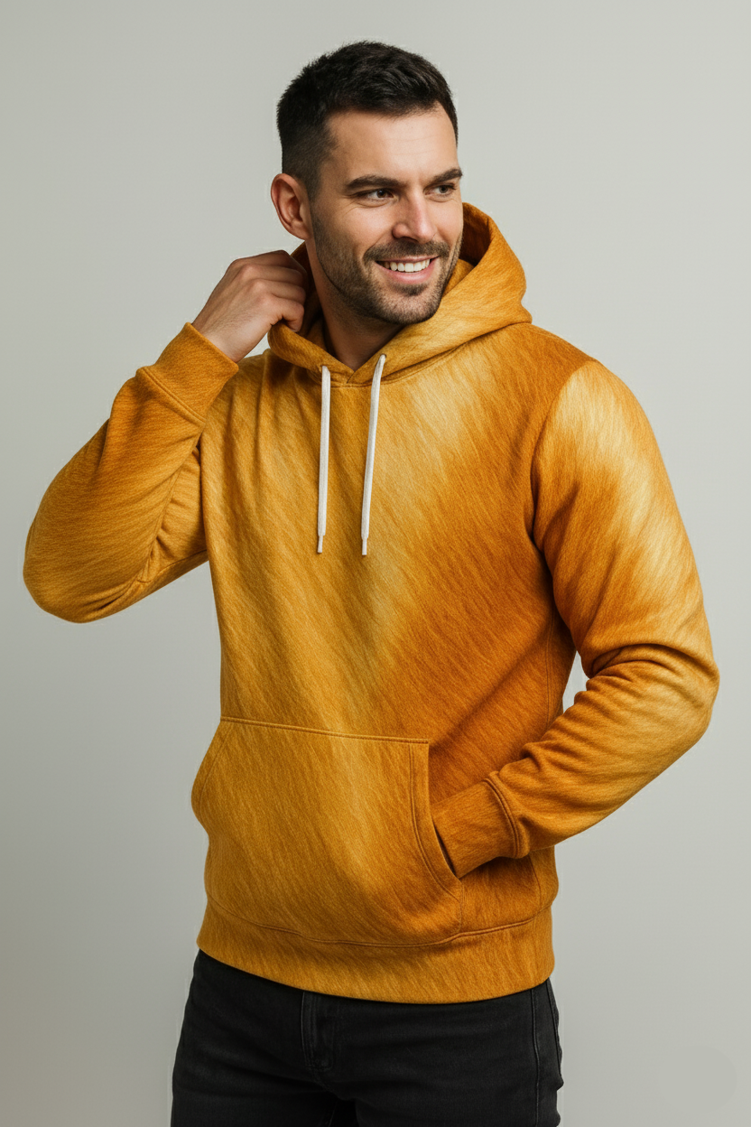Golden Fluff Hoodie