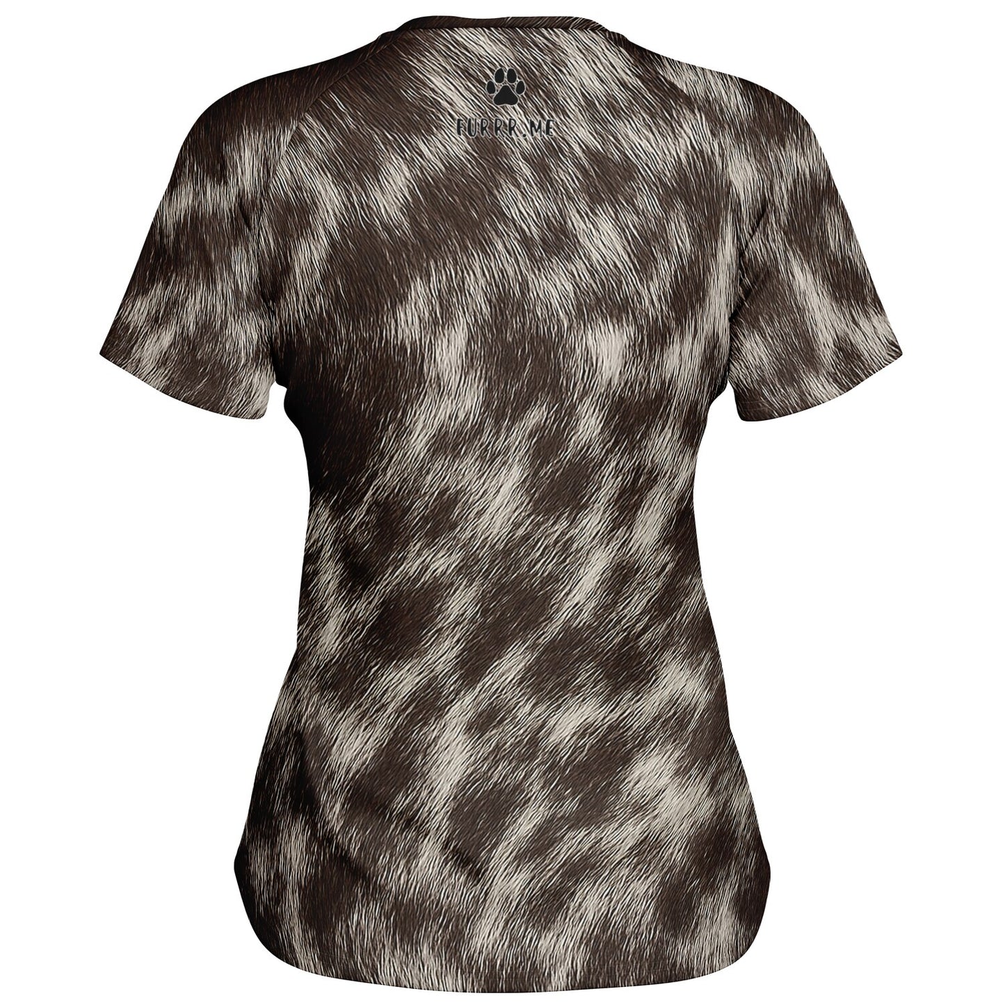 Mocha Patch Fur Tee