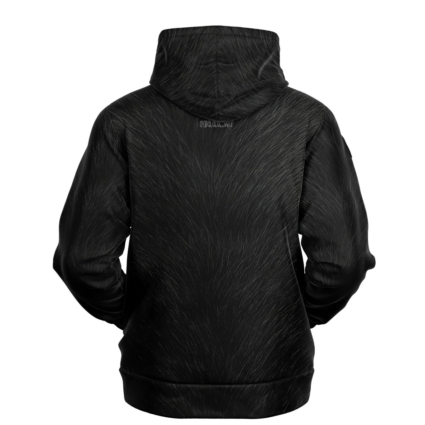 Black Pug Fashion Hoodie