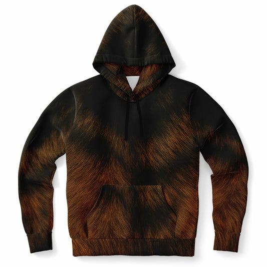 Wild Ember Fur Hoodie