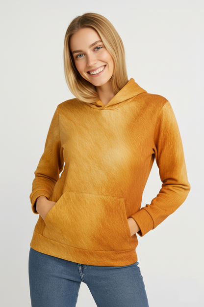 Golden Fluff Hoodie