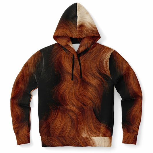 Rust Fur Hoodie
