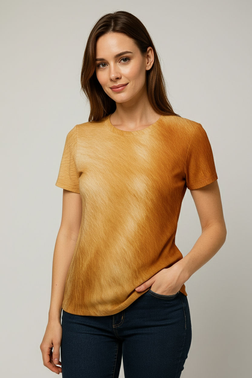 Golden Fluff Tee