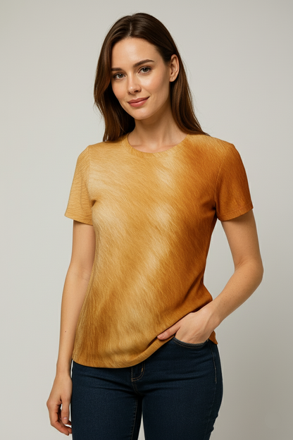 Golden Fluff Tee
