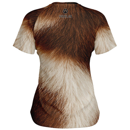 Alpine Glow Fur Tee