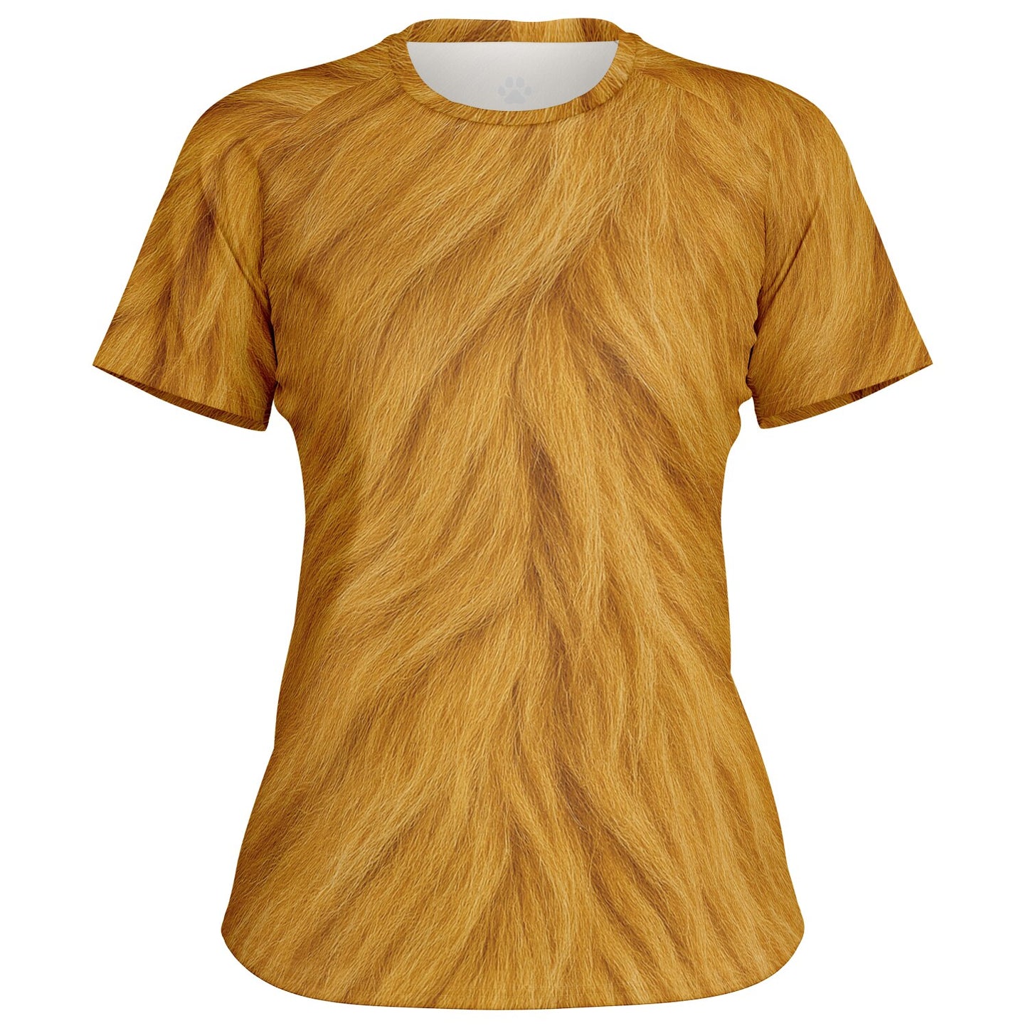 Golden Flame Fur Tee