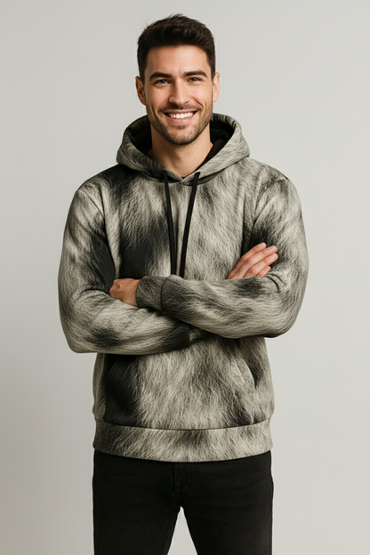 Shadow Fur Hoodie