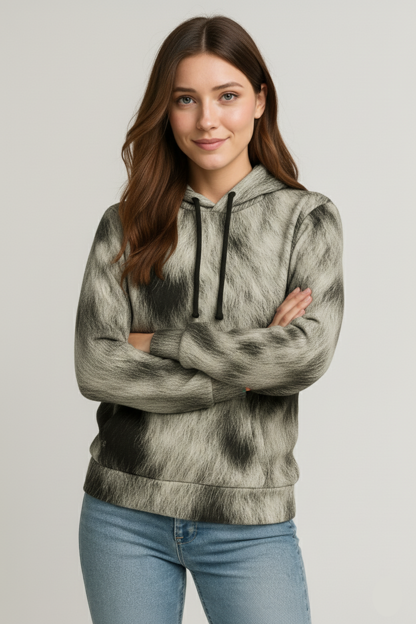 Shadow Fur Hoodie