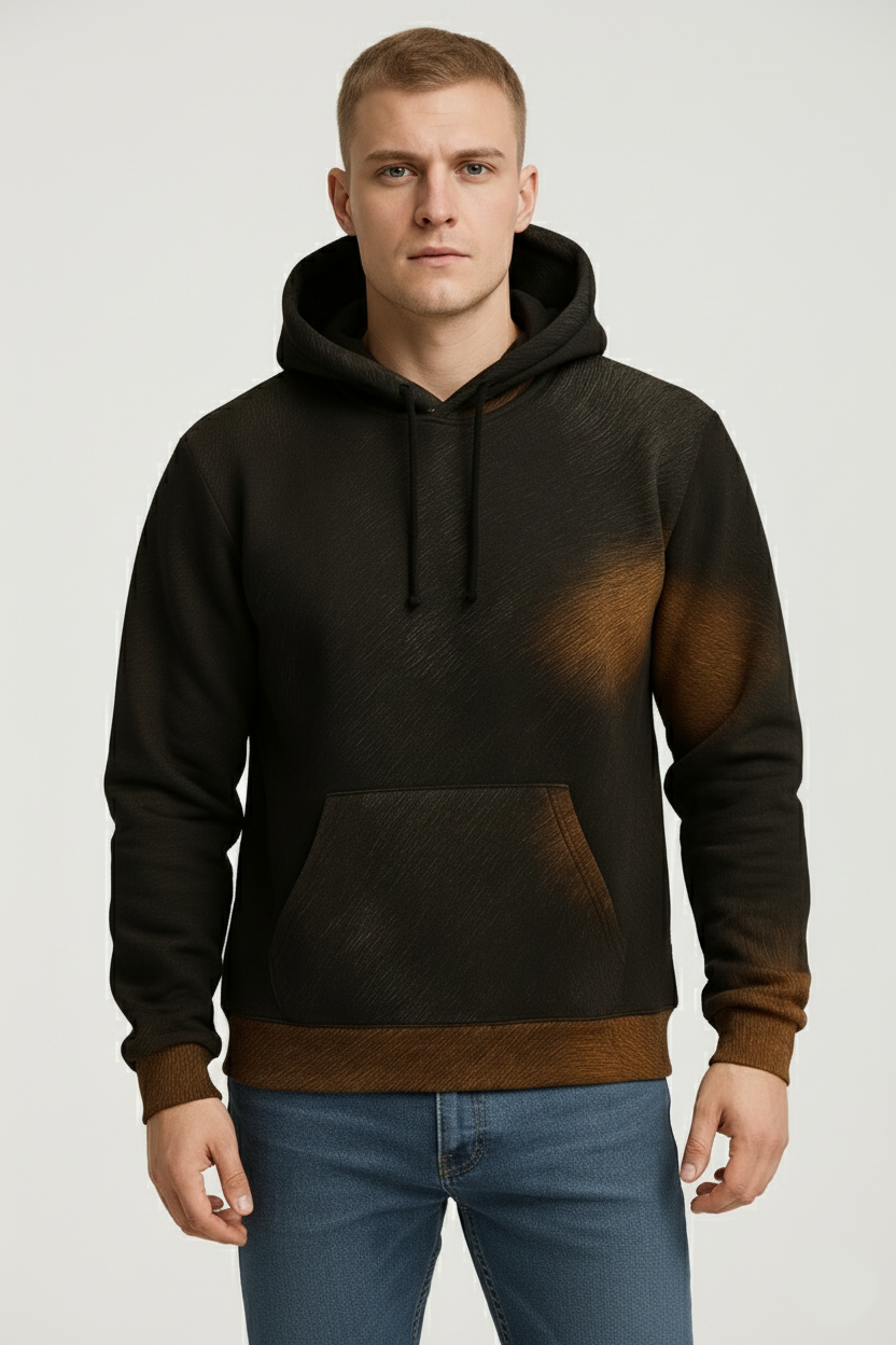 Ember Rust Fur Hoodie
