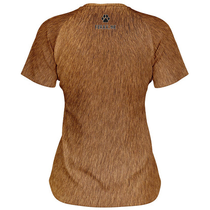 Copper Glow Fur Tee