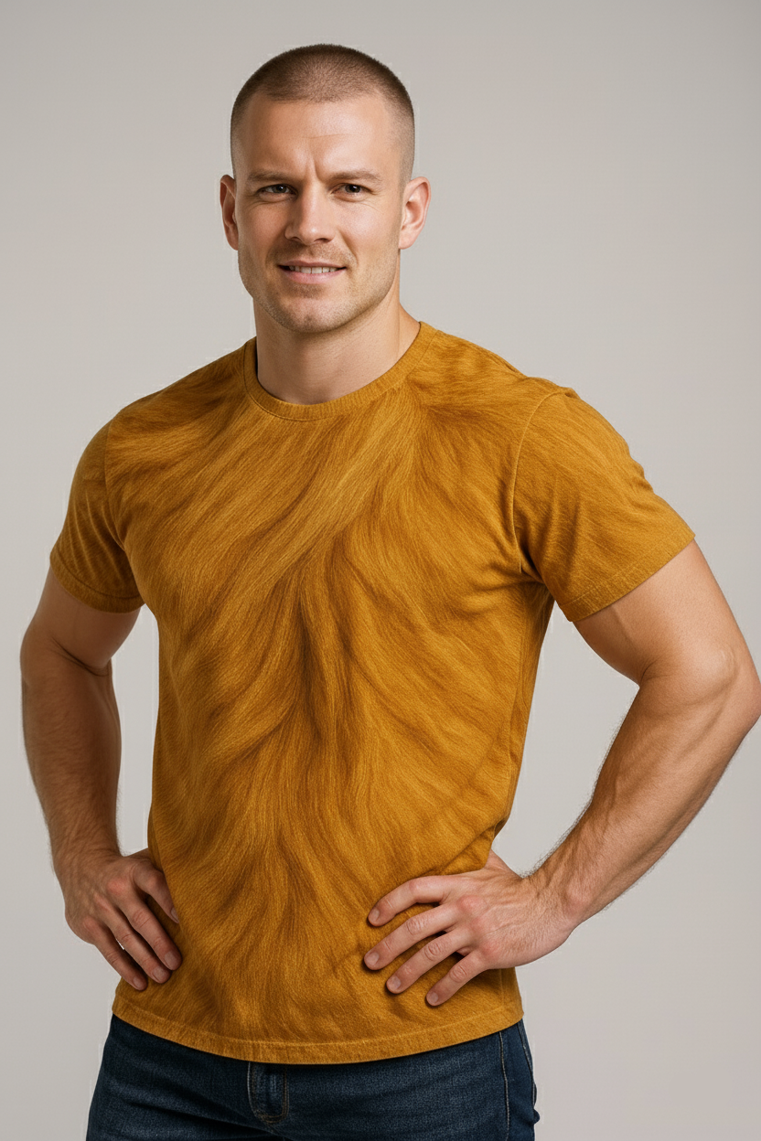 Golden Flame Fur