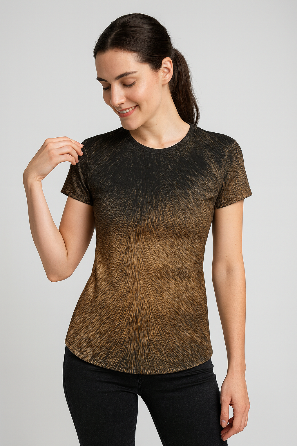 Shadow Flame Fur Tee