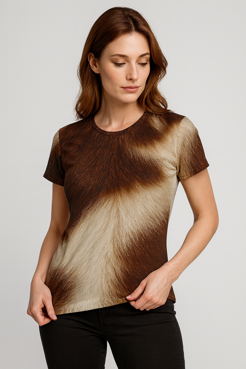 Alpine Glow Fur Tee