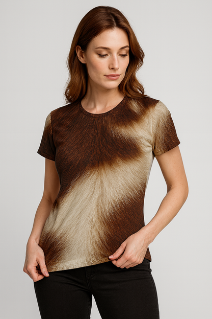 Alpine Glow Fur Tee